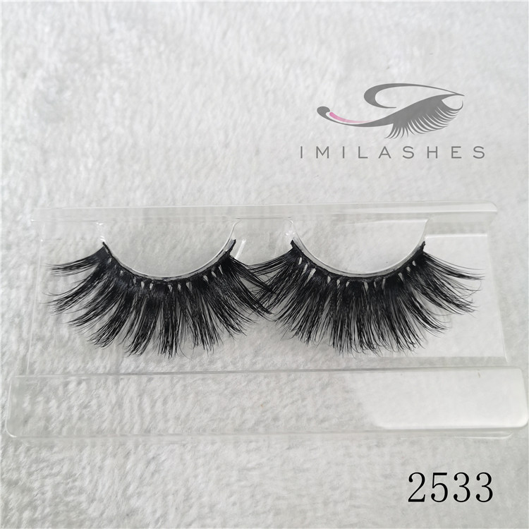 100 real mink 25mm eyelashes Chian wholesale A-33